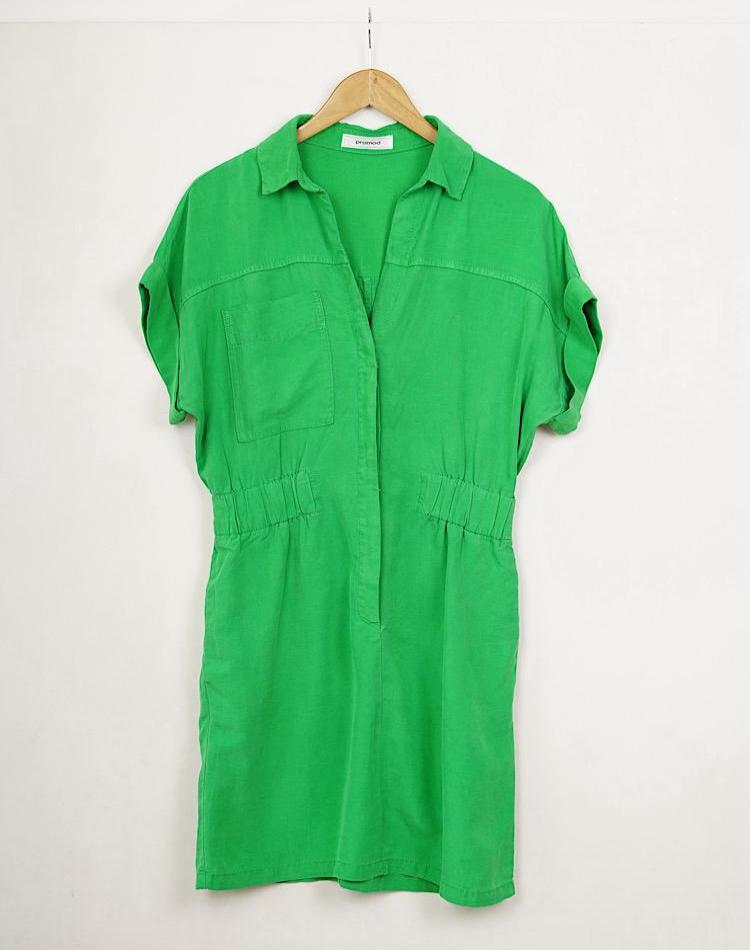 پیراهن سبز OFF (کد 4072)