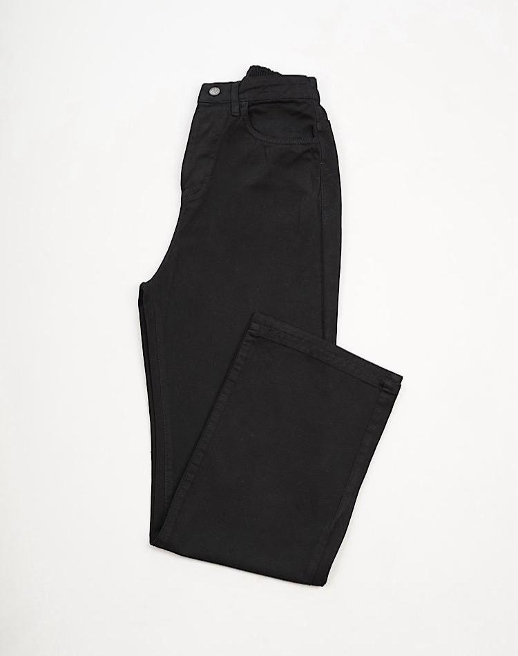 شلوار نیم بگ مشکی OFF (کد 2486)