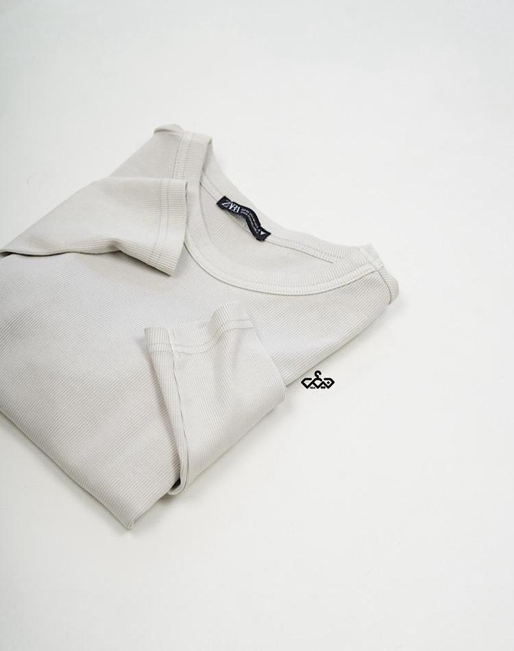 بلوز استخونی ZARA (کد 3189)