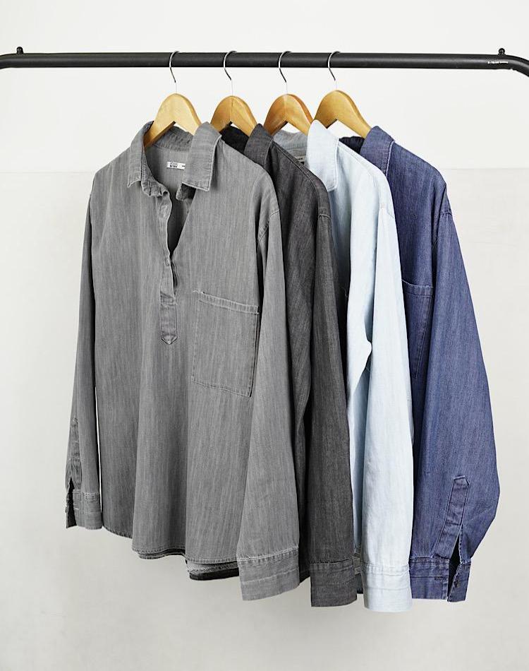 0_شومیز جین جلوبسته نیاک (کد 1240)