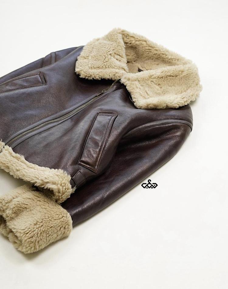 کاپشن بوفالو قهوه ای (کد 80016)