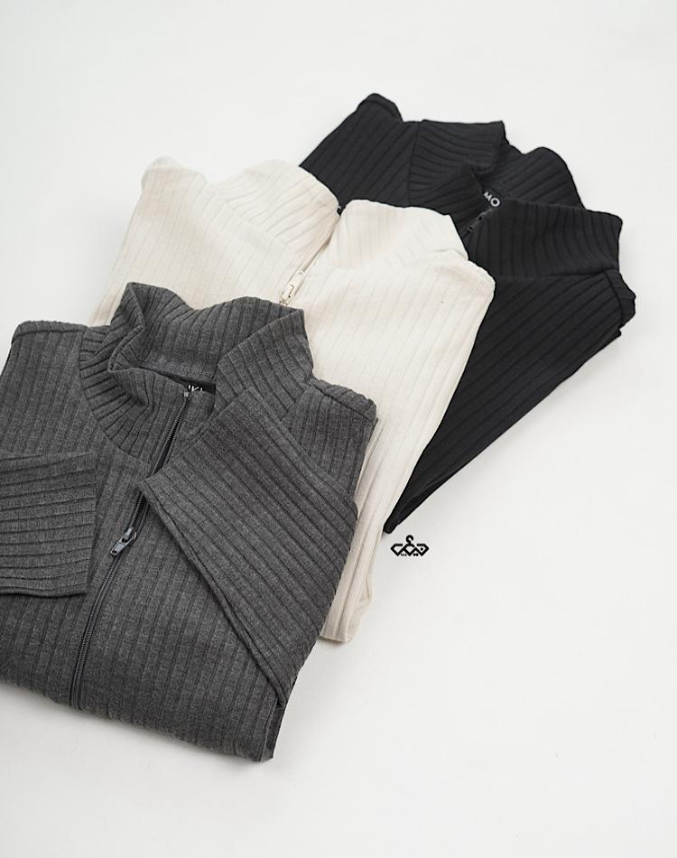 بلوز نیم زیپ کبریتی (کد 3200)