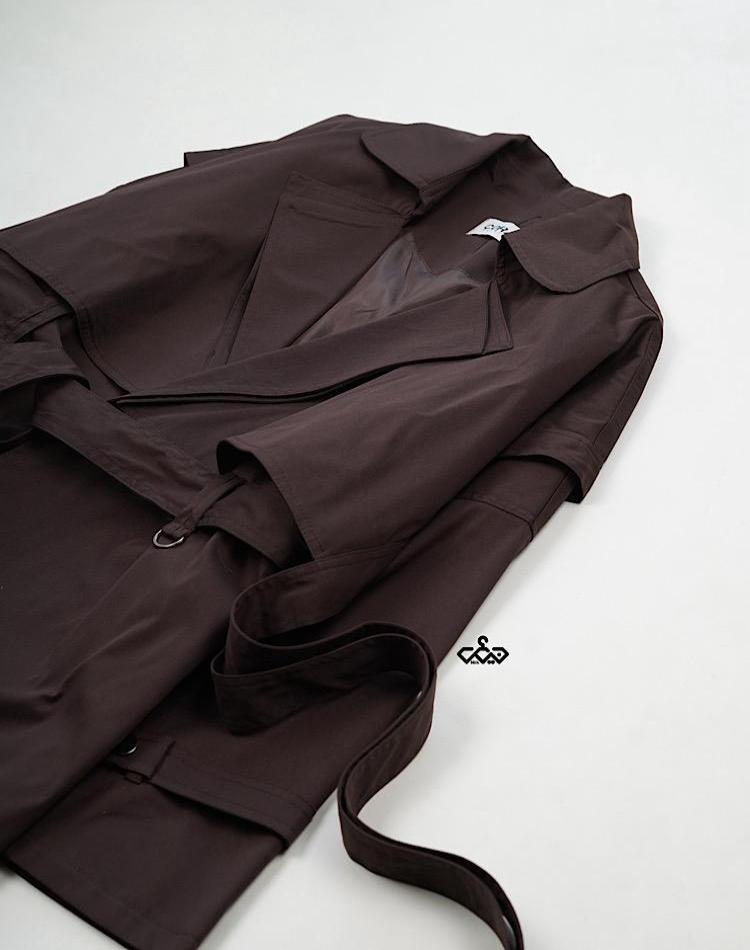 ترنچ کت بند دار (کد 5086)