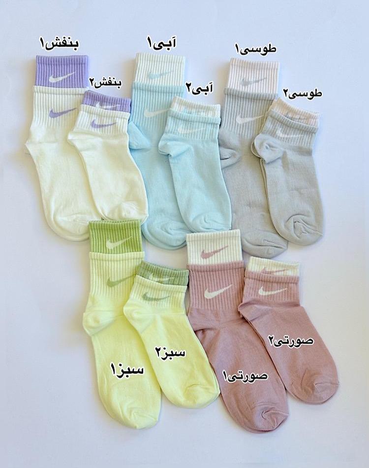 0_جوراب نایک ست بلند و کوتاه (کد 00199)