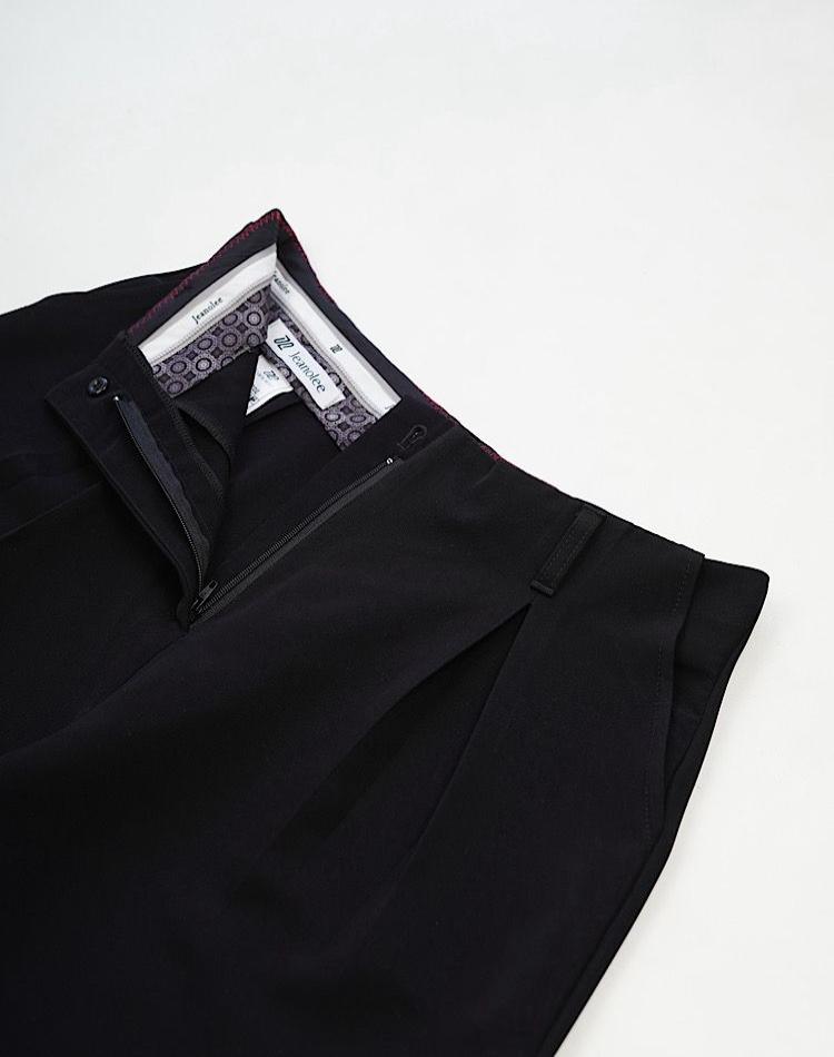 2_شلوار مشکی پیله دار (کد 2551)