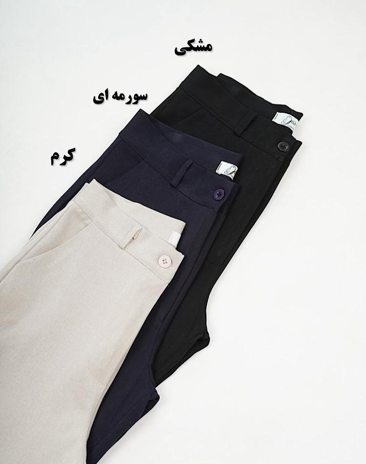 2_شلوار نیم بگ گاواردین (کد 2557)