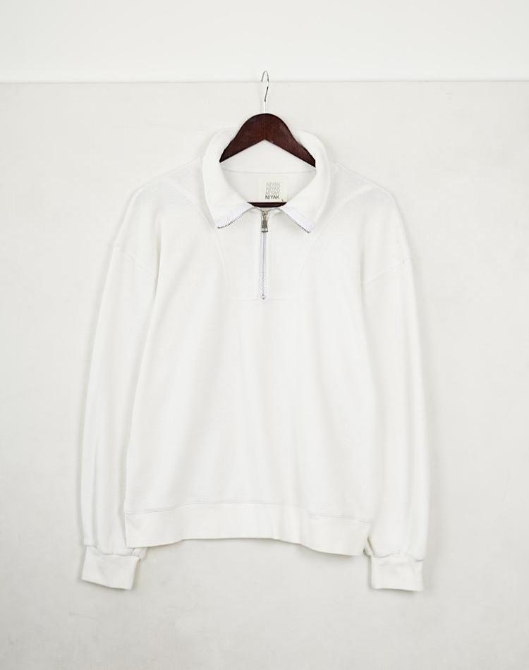 off بافت نیم زیپ نیاک (کد 10131)