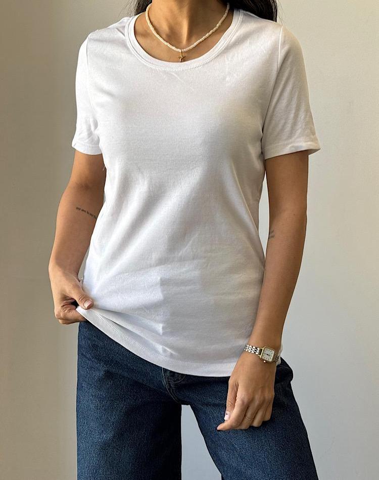 OFF/BF تیشرت یقه گرد وارداتی (کد 3212)