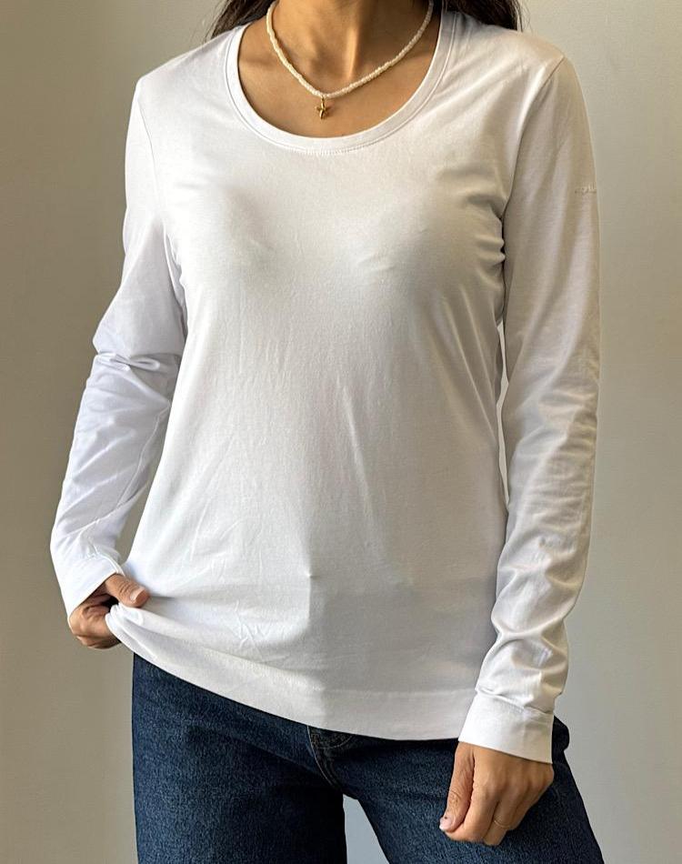 OFF/BF بلوز سفید وارداتی (کد 3216)