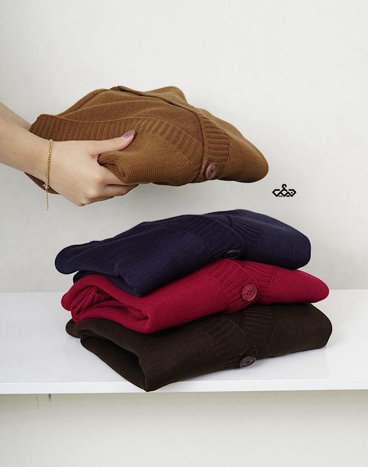 0_ژاکت ساده رنگی (کد 10141)