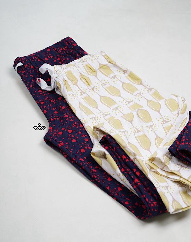 پیژامه طرحدار وارداتی (کد 2574)