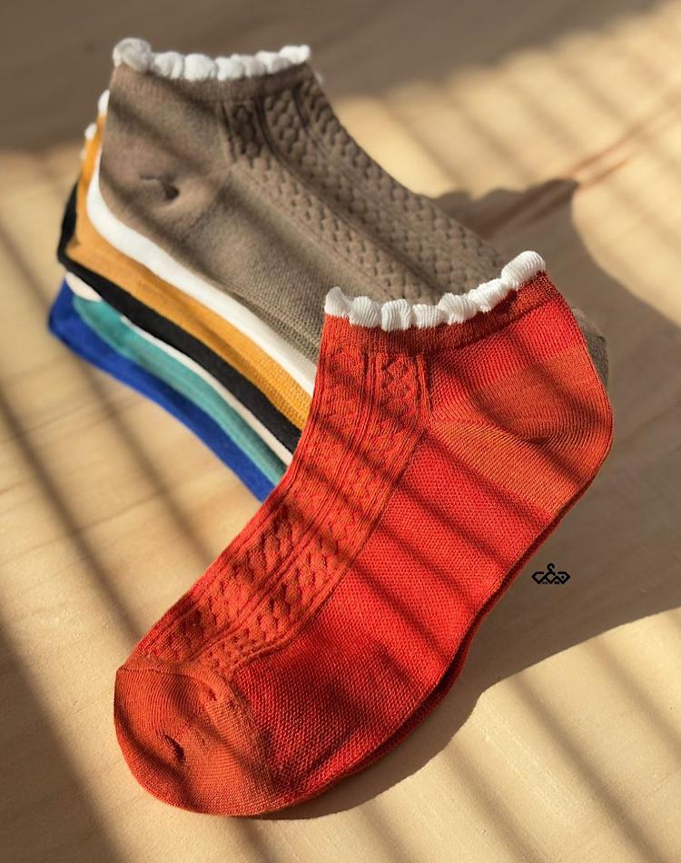 جوراب لبه دالبوری (کد 00252)