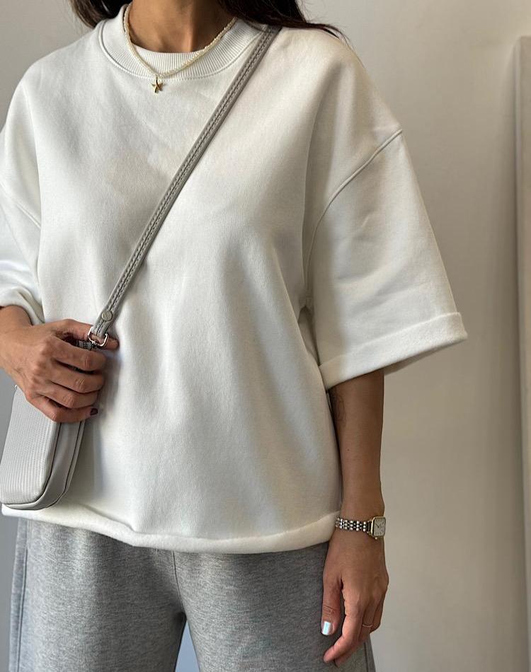 2_تیشرت دورس سه نخ نیاک (کد 3234)