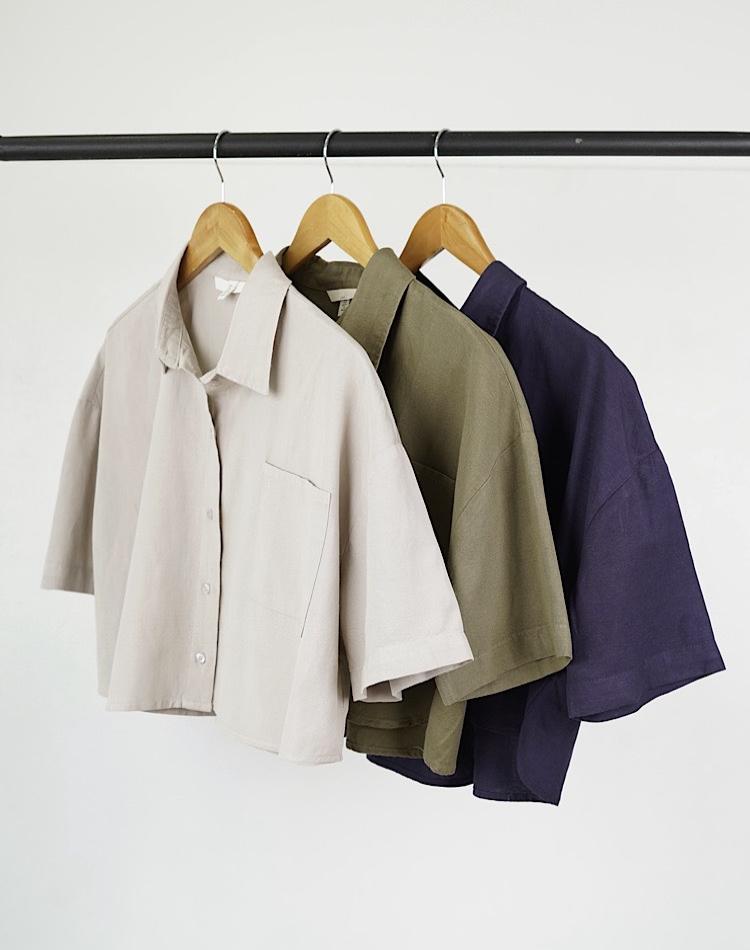2_شومیز کراپ H&M (کد 1350)
