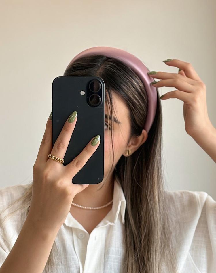 0_تل ابری ساتن handmade (کد 00503)