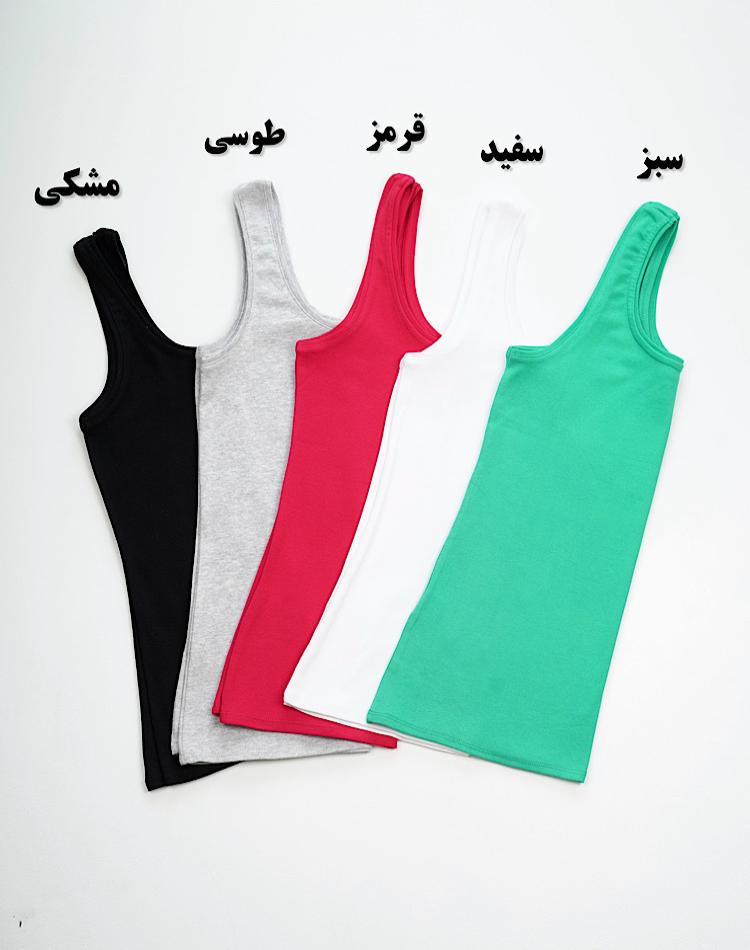 0_تاپ ساده رنگی (کد 8148)