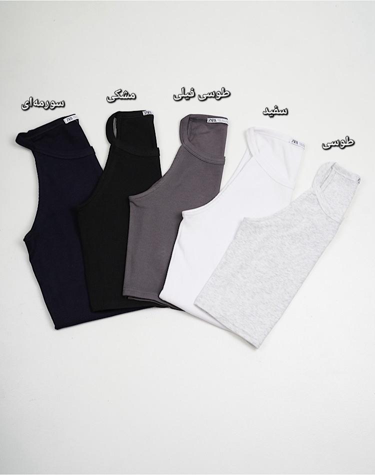 0_off کراپ تاپ ساده zara (کد 8238)