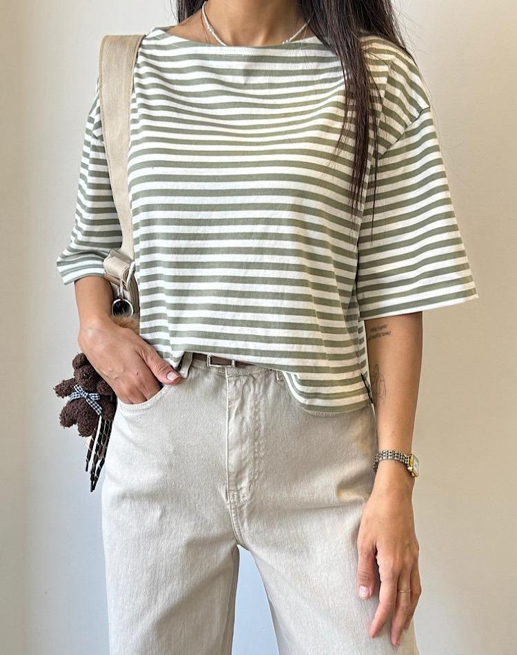 1_تیشرت کوتاه H&M (کد 3444)