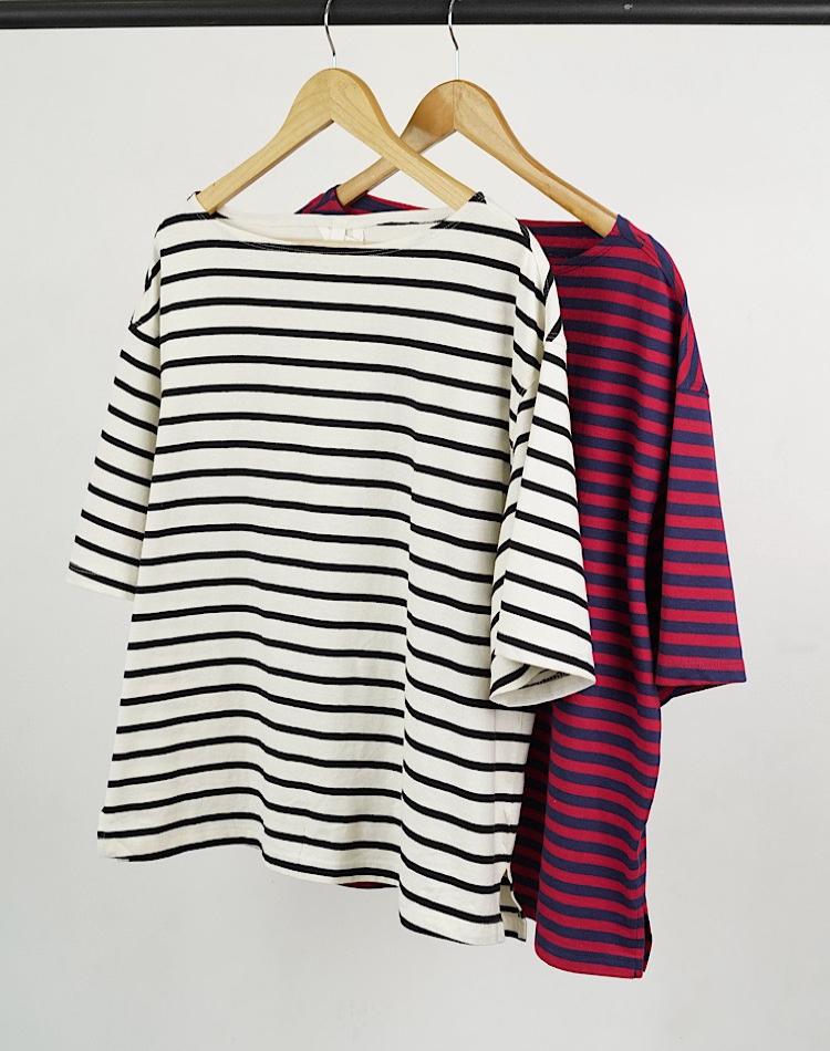 2_تیشرت راه راه H&M (کد 3424)
