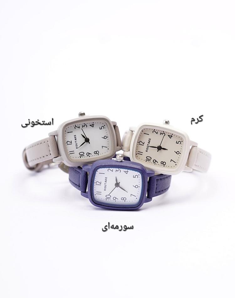 2_ساعت چرم KOUTAKE (کد 00528)