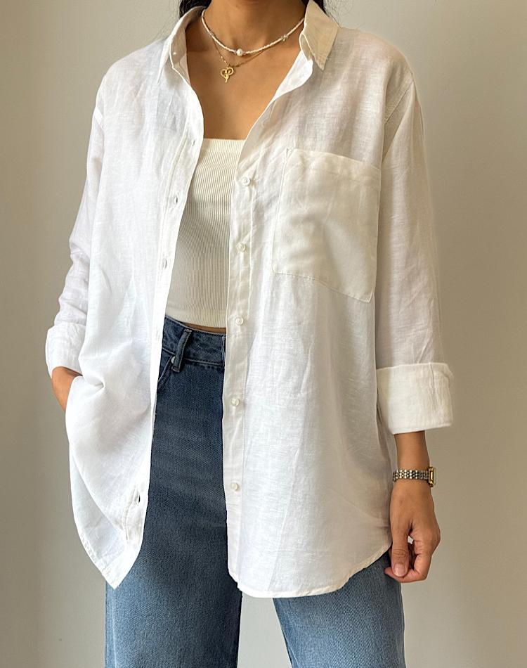 2_شومیز سفید H&M (کد 1329)