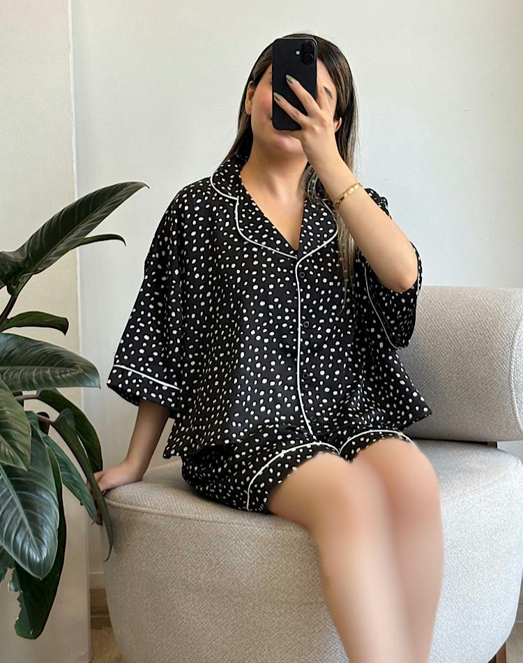 0_لباس خواب ساتن نیاک (کد 00519)