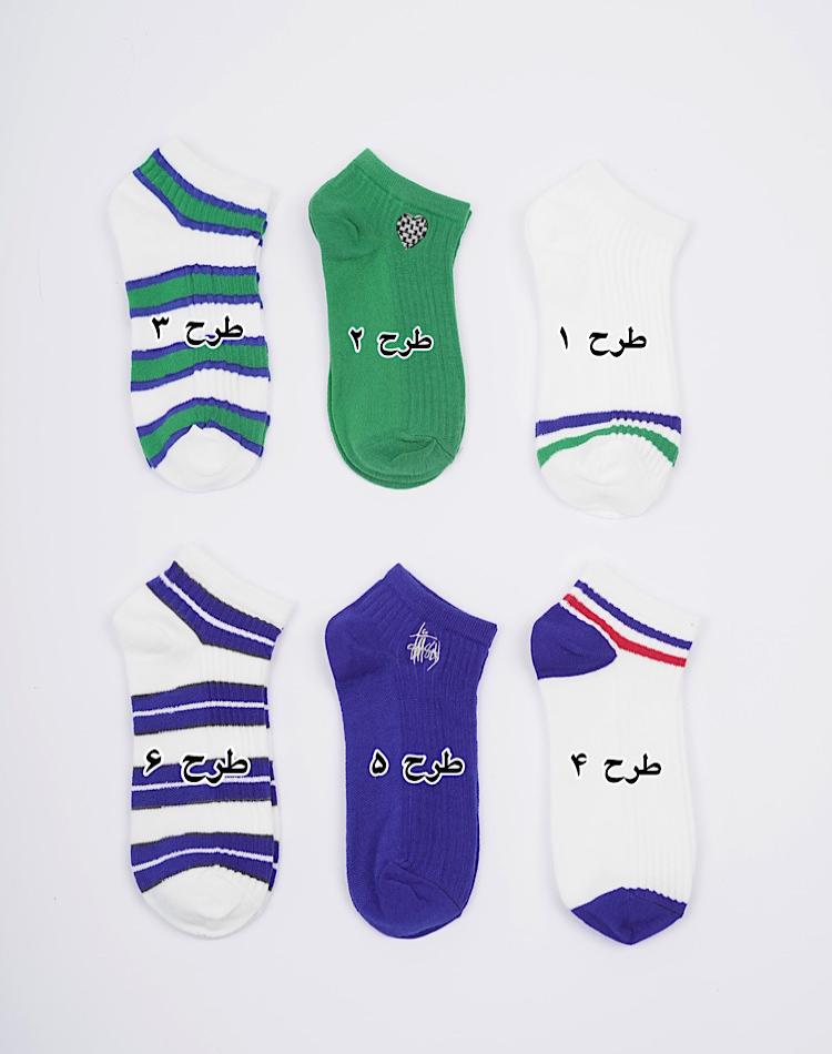 0_جوراب ساق کوتاه (کد 00336)