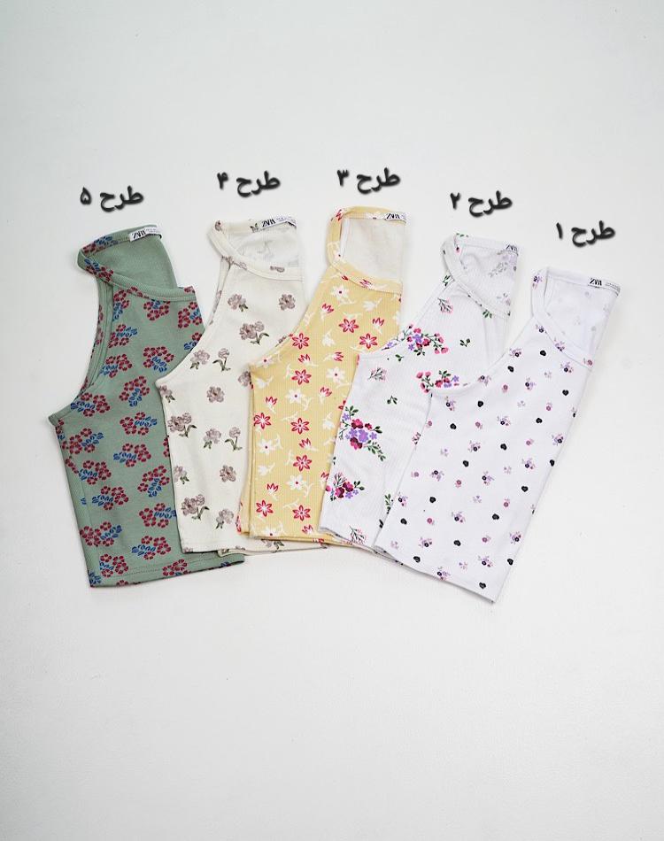 1_OFF کراپ تاپ طرحدار ZARA (کد 8241)