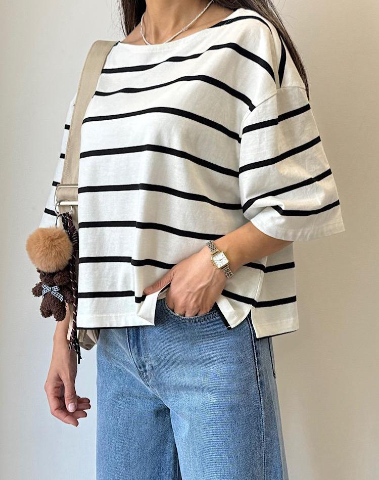 0_تیشرت کوتاه H&M (کد 3444)